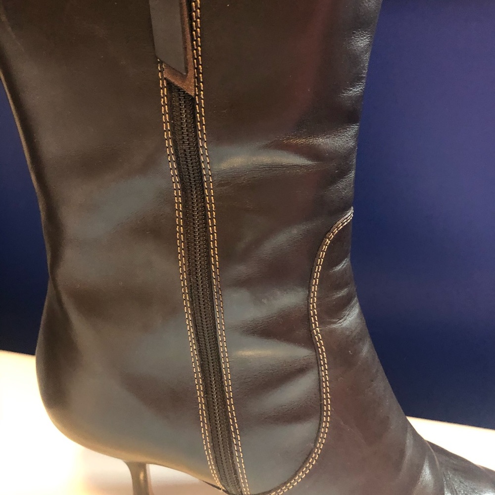 Coach Sami calf leather boots - Picture 5 of 6